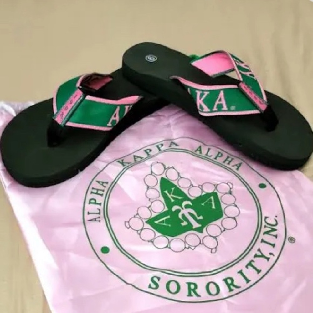 AKA Flip Flops with shoe bag